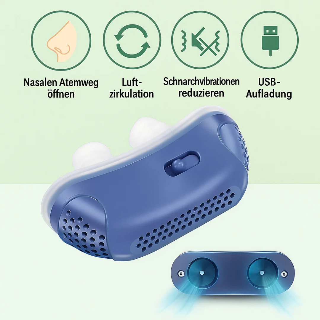 SleepSecure | Bärbar enhet för apnédiagnostik och snarkdämpning