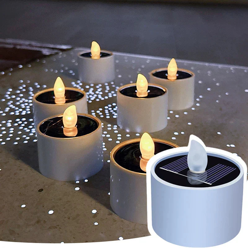 Solcelledrevet LED-lys til udendørs hygge