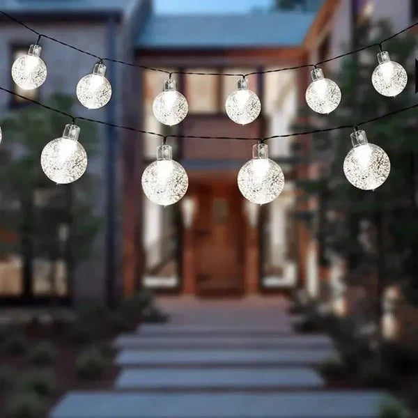 Soldriven LED-ljusslinga - Energisnål och Hållbar Utomhus