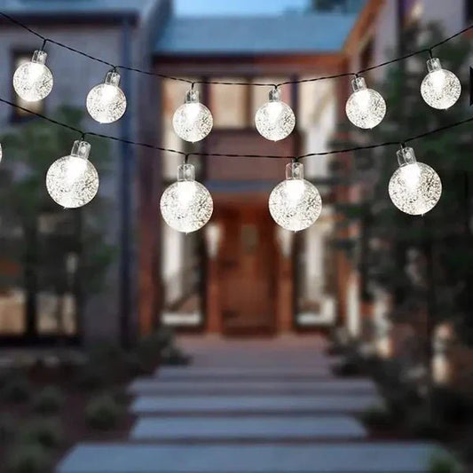 Soldriven LED-ljusslinga - Energisnål och Hållbar Utomhus