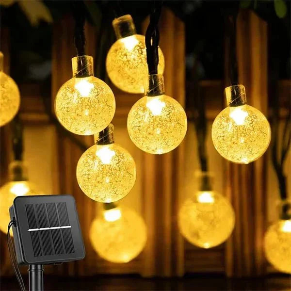 Soldriven LED-ljusslinga - Energisnål och Hållbar Utomhus