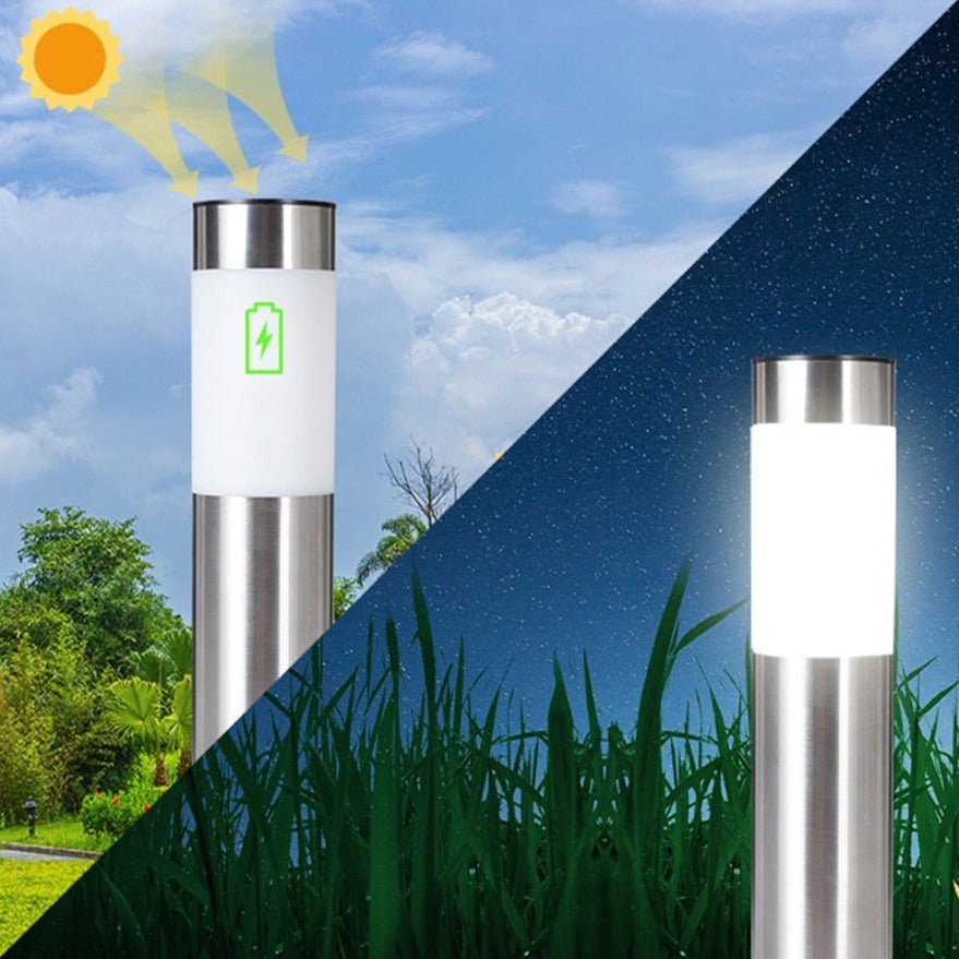 Solcellslampa med Sensor - Miljövänlig Trädgårdsbelysning IP65
