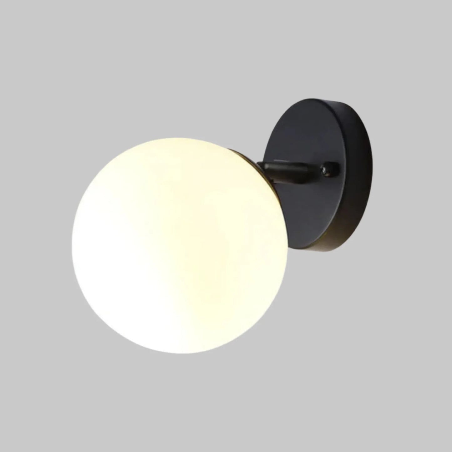 Stilfuld LED Væglampe i Glas – Energibesparende Elegance