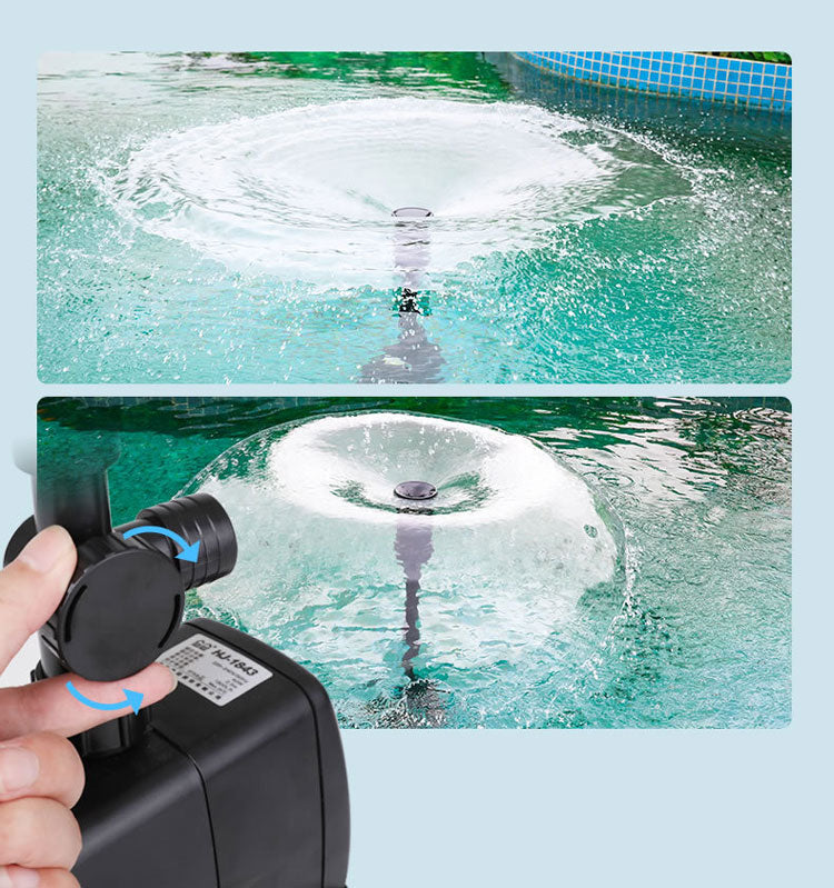 Elegant vattenpump för trädgården | Hållbar pump med utbytbara munstycken