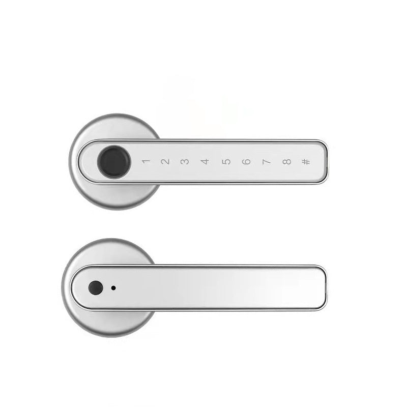 Smart dörrhandtag med fingeravtryck och Bluetooth appkontroll