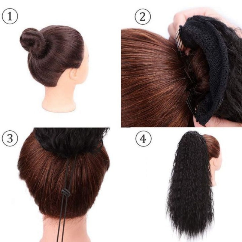 Clip-in Curl till Hästsvans – Curluxe