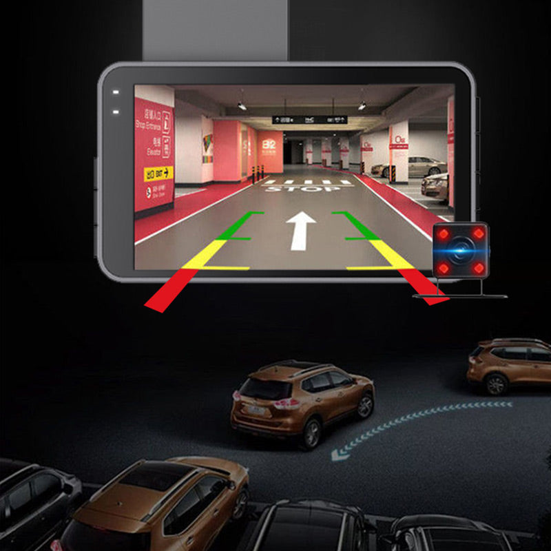 HD-bilkamera med WiFi, GPS och skarp mörkersyn för säker körning
