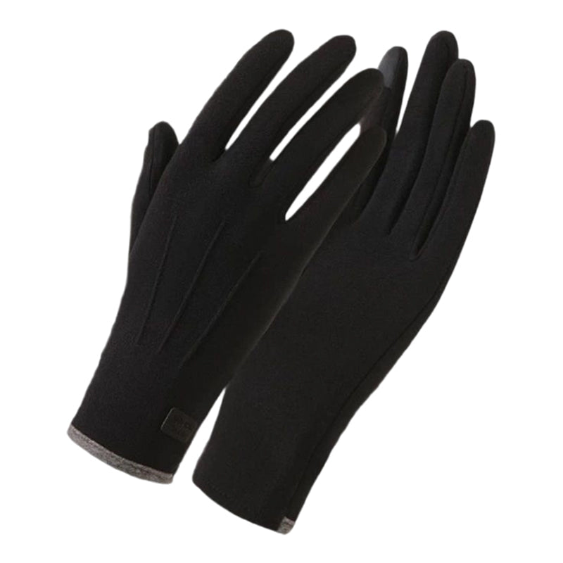 Vinterhandskar med pekskärm och halkfritt grepp