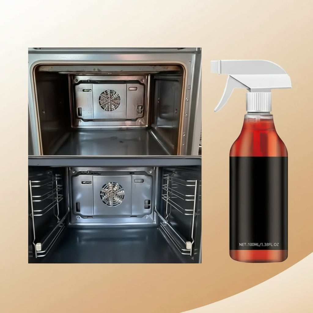 Effektiv Ovn- og Grillrens Spray – Fjern Fedt Nemt