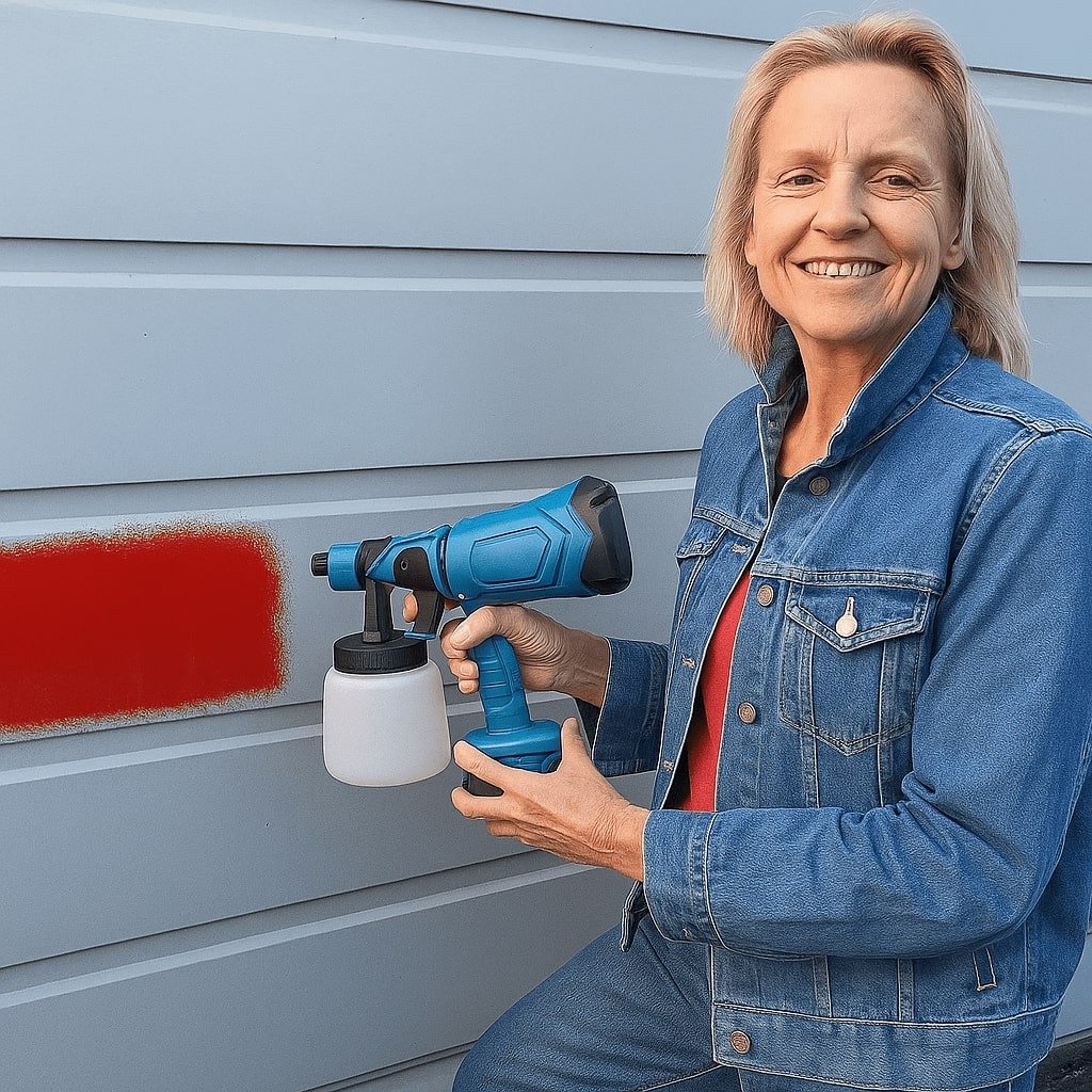 Precisionsmålare: Trådlös Färgspray med Hög Kontroll