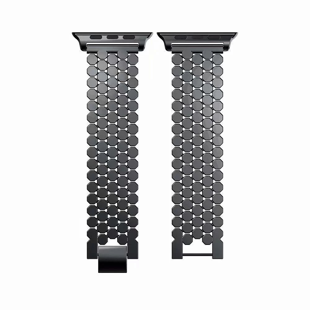 Elegant rustfrit stålrem til Apple Watch til hverdag og fest