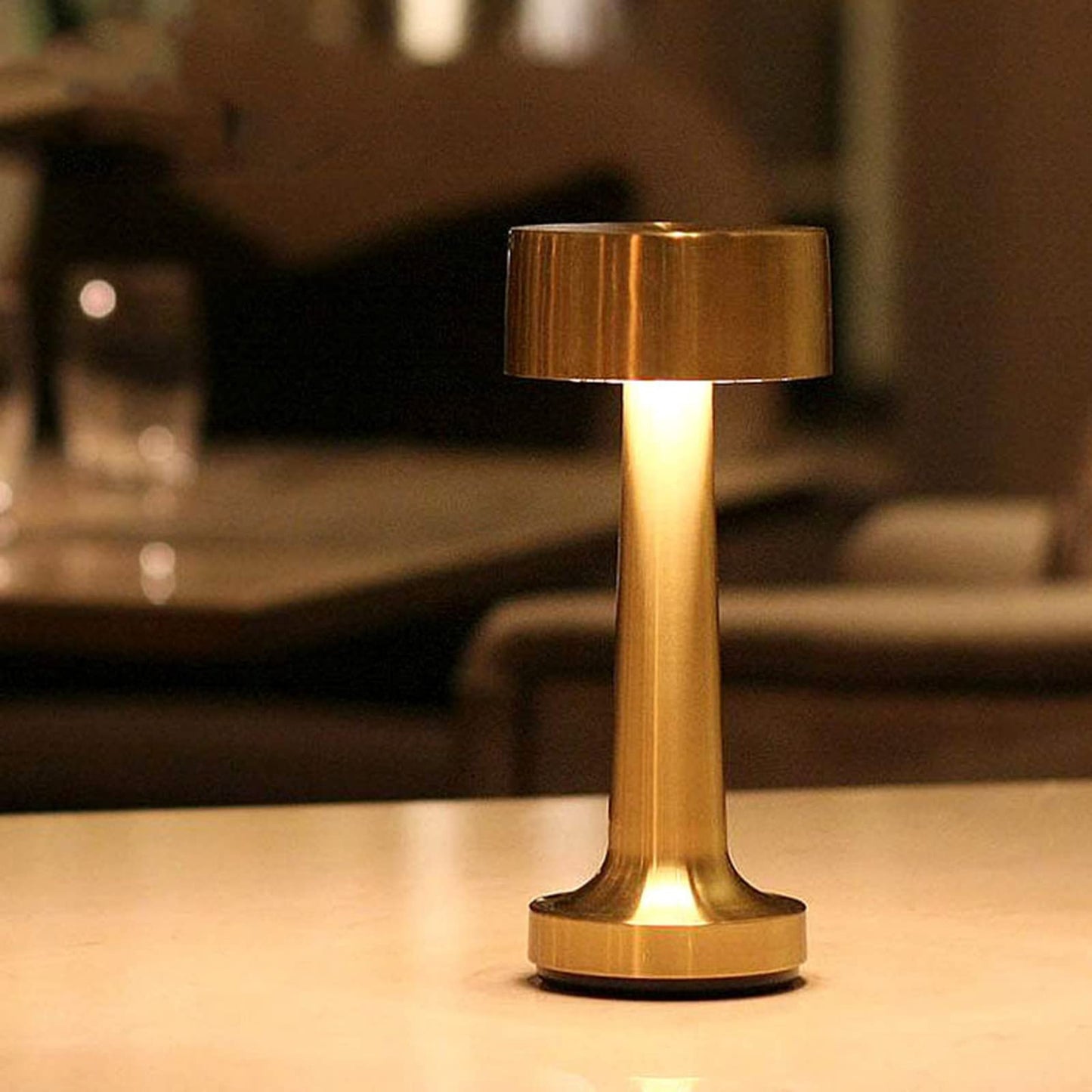 Trådlös LED-bordslampa – justerbar ljusstyrka, elegant design