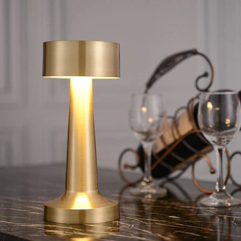 Trådlös LED-bordslampa – justerbar ljusstyrka, elegant design