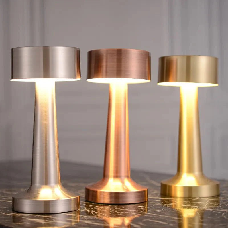 Trådlös LED-bordslampa – justerbar ljusstyrka, elegant design