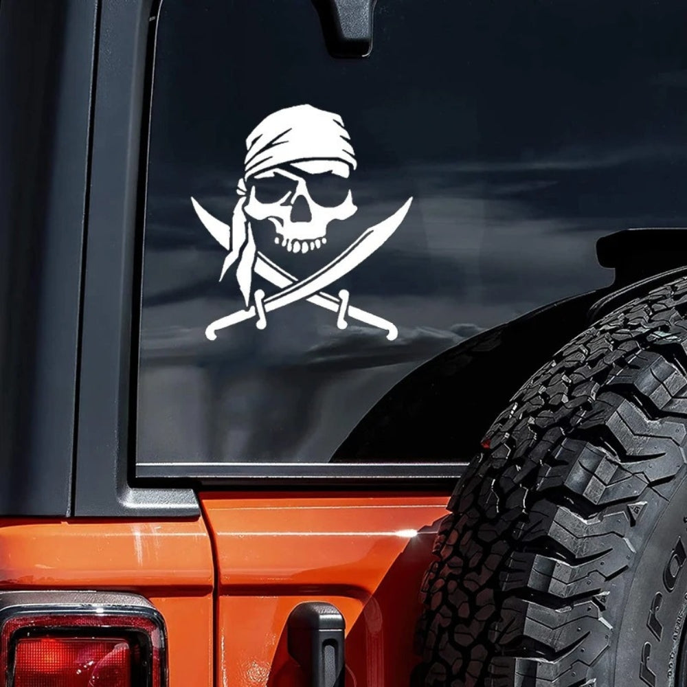 Eventyrlige Pirat Klistermærker til Bil og Væg