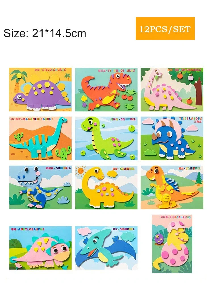 Kreativt Klistermærkesæt til Ubegrænset Fantasi