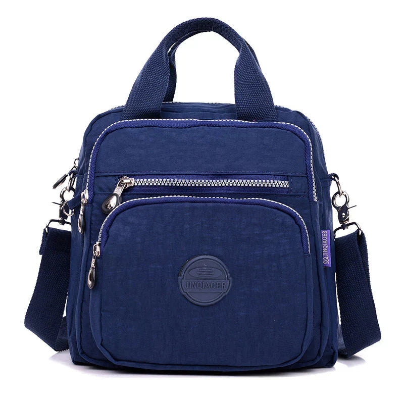 Vattentät ryggsäck i nylon | Multifunktionell | Elegant design