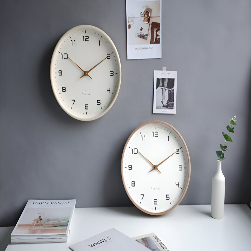 Stille Vægur i Nordisk Design – Elegant og Lydløst