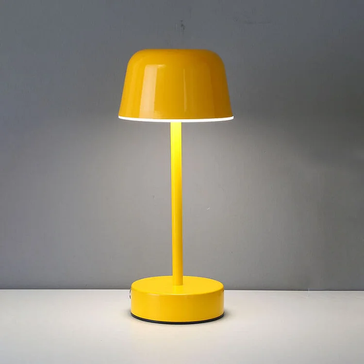 Stilren LED-bordslampa med Justerbar Ljusstyrka & Trådlös Bekvämlighet