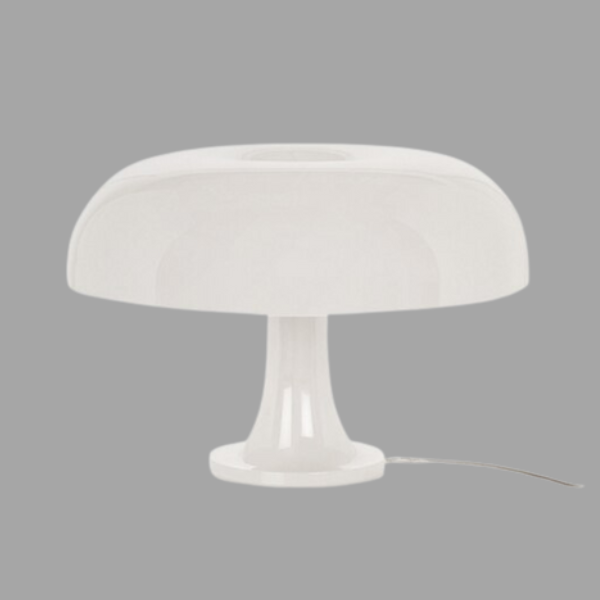 Stilren Svampebordlampe med Justerbar Belysning
