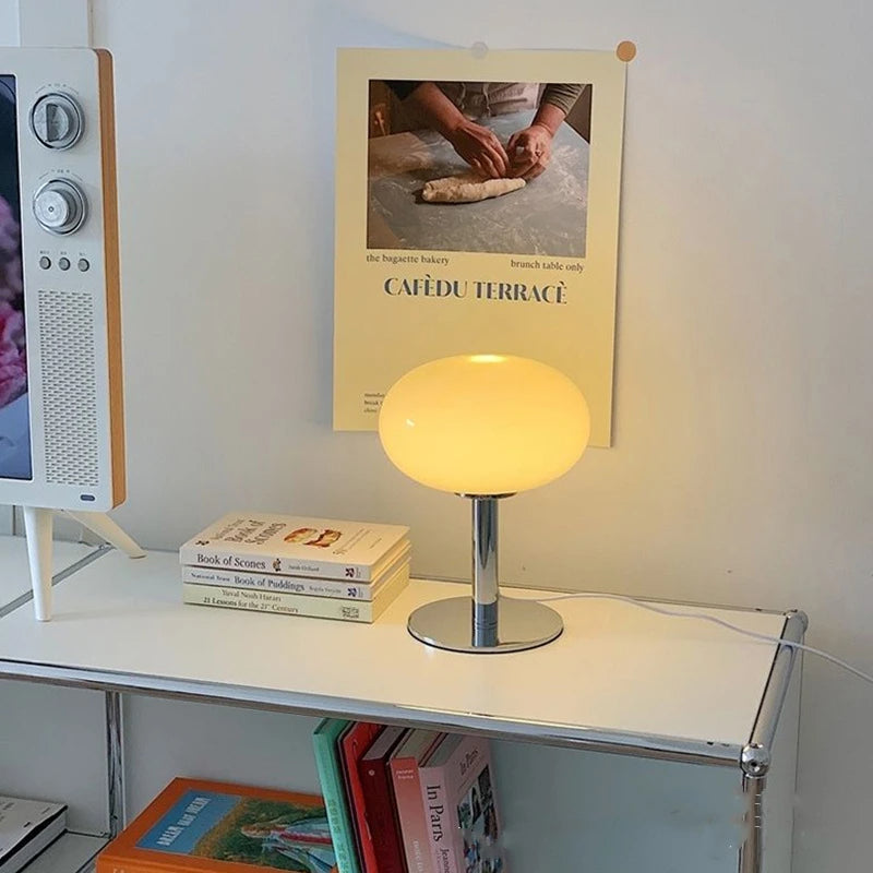 Stilfull bordslampa med justerbar LED-belysning