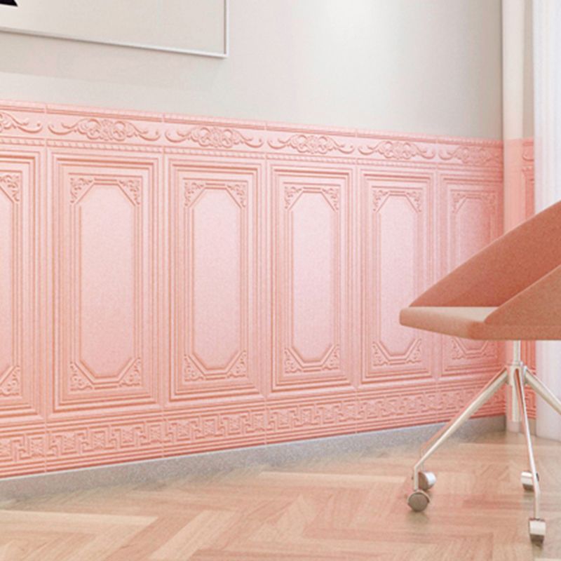 Självhäftande 3D Vinyl Väggpaneler - Enkel Uppgradering