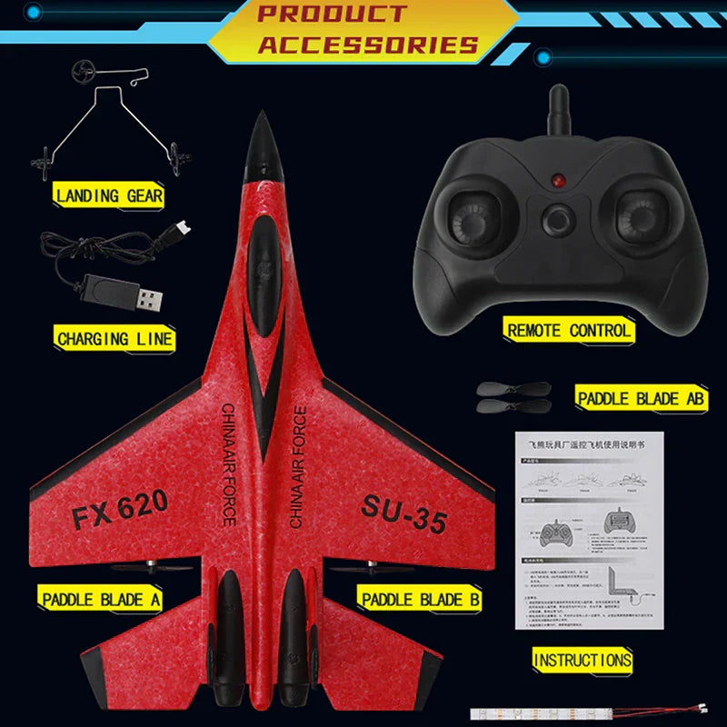 SkyFighter 2.4G Radiostyret Fly