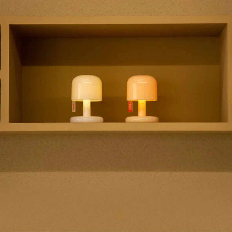Bordlampe med Beroligende Solnedgangsglød – Genopladelig LED
