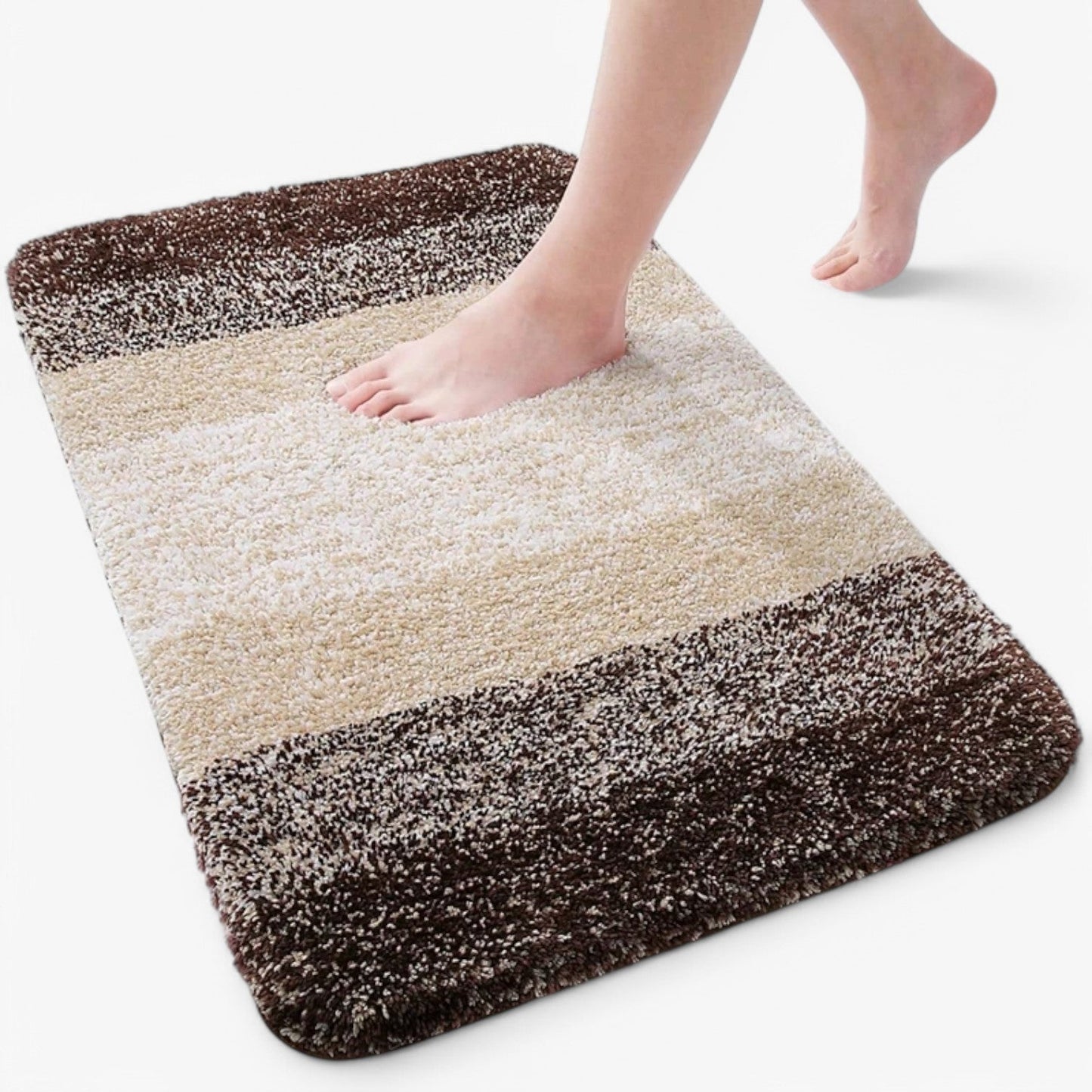 Super absorberende badeværelsesmåtte - Sikkerhed og stil