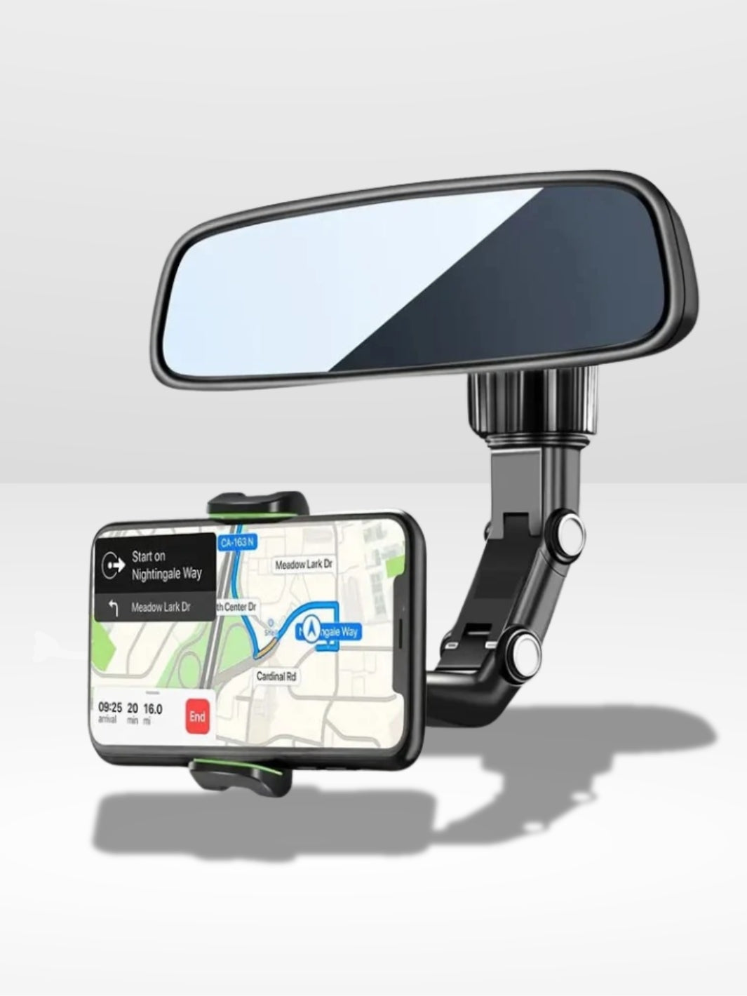 Smart telefonholder til bil med 360° rotation
