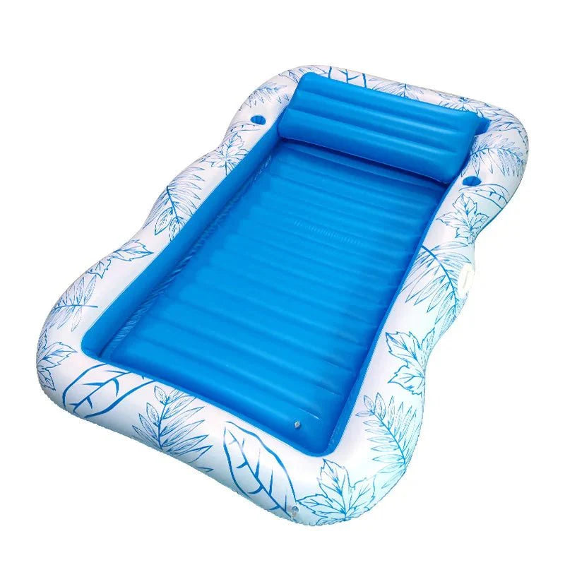 Komfortabel Pool Lounger med Indbygget Kopholder