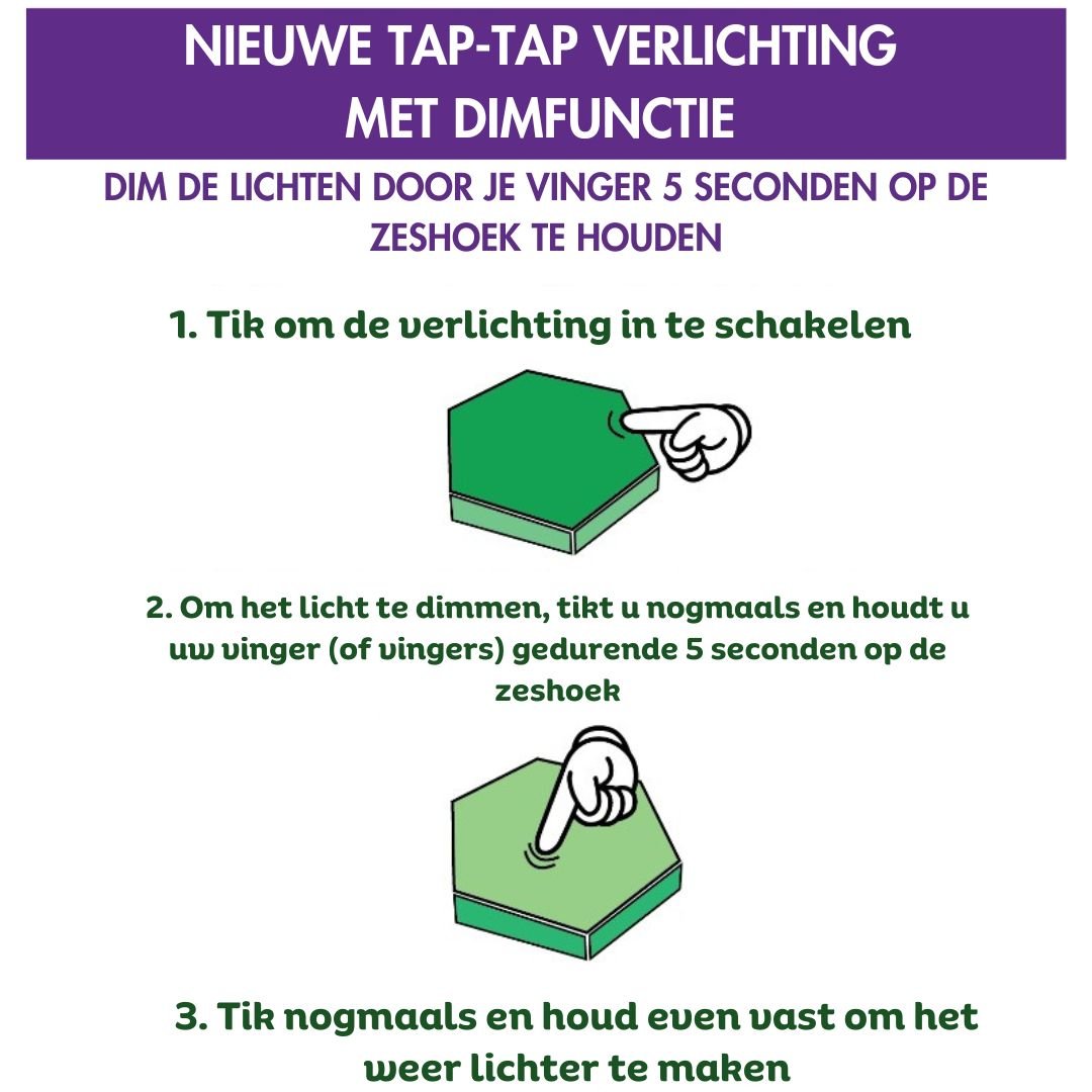 TAP-TAP | Sensorisk Belysning med Interaktiv Touchstyrning