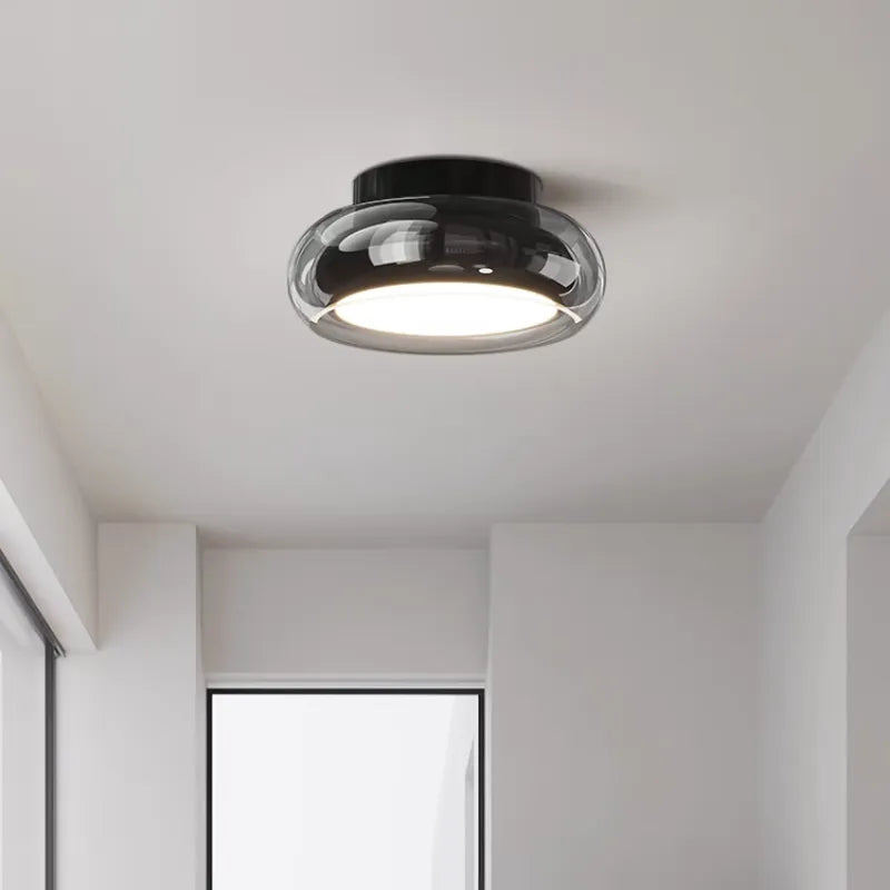 Vintage LED Loftlampe i Akryl – Retro Stil med Moderne Effekt