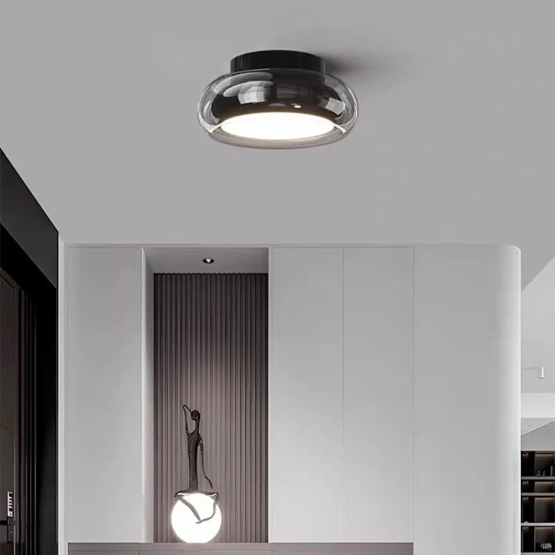 Vintage LED Loftlampe i Akryl – Retro Stil med Moderne Effekt