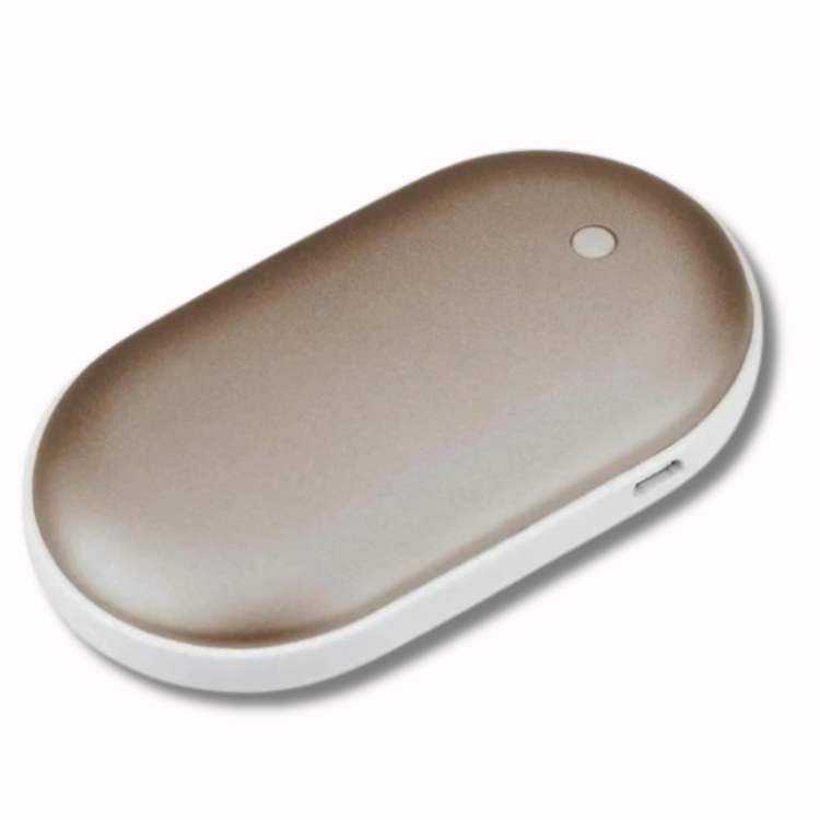Bärbar handvärmare med powerbank-funktion