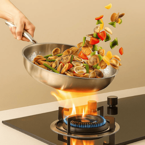 Titanium Pro - Högkvalitativ metallpanna för alla hälltyper