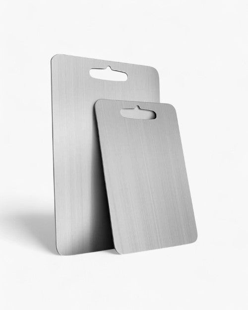 Hygienisk Skärbräda i Aluminium med Titanfinish