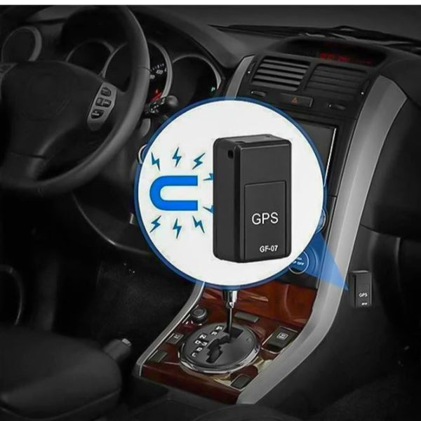 SafeTrack | Mini GPS-enhed med lyd, magnet og realtidsopsporing
