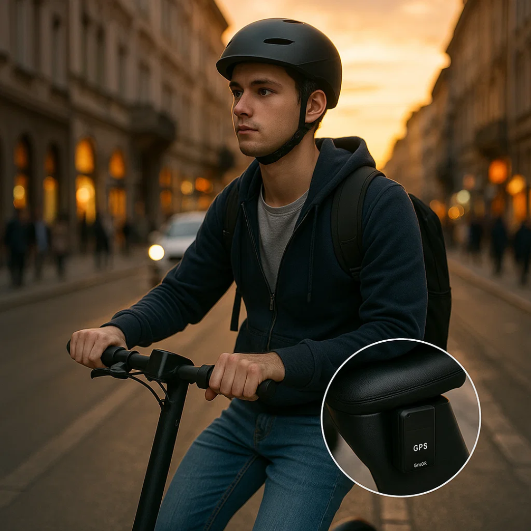 SafeTrack | Mini GPS-enhed med lyd, magnet og realtidsopsporing