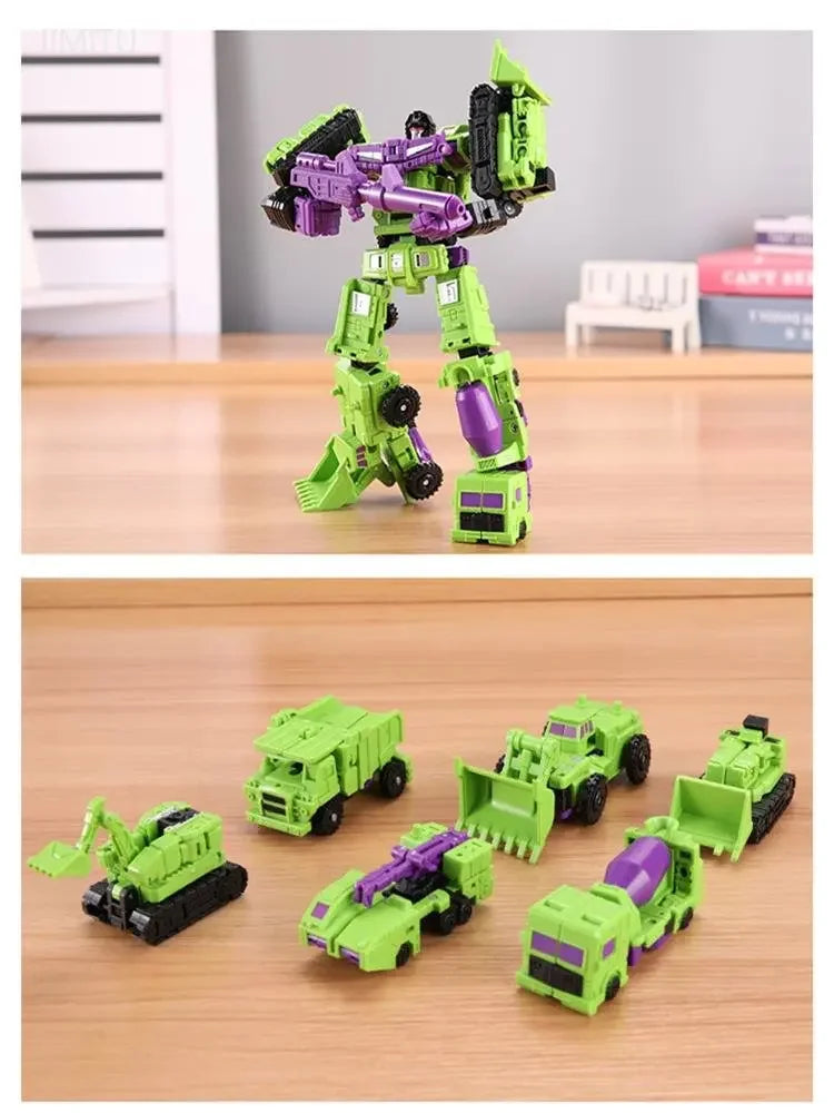 Forvandlingsrobot - 6-i-1 Actionfigur til Børn