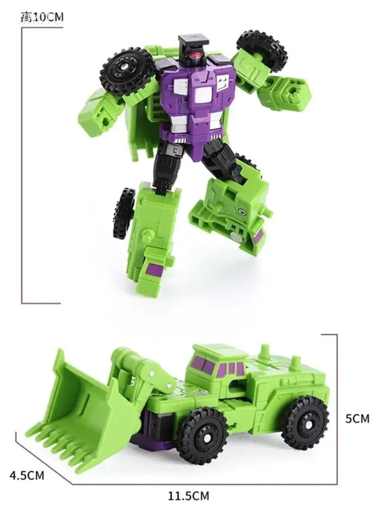 Forvandlingsrobot - 6-i-1 Actionfigur til Børn