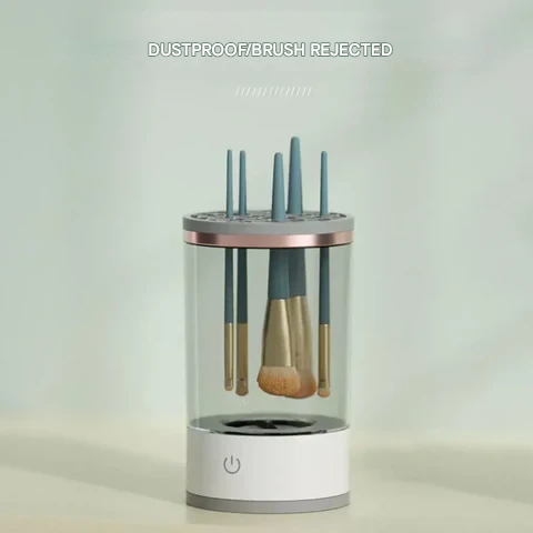 Automatisk Makeborstrengöringsmaskin – CleanBrushPro