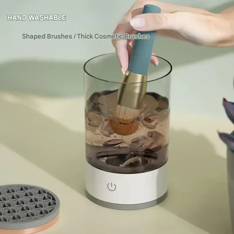Automatisk Makeborstrengöringsmaskin – CleanBrushPro