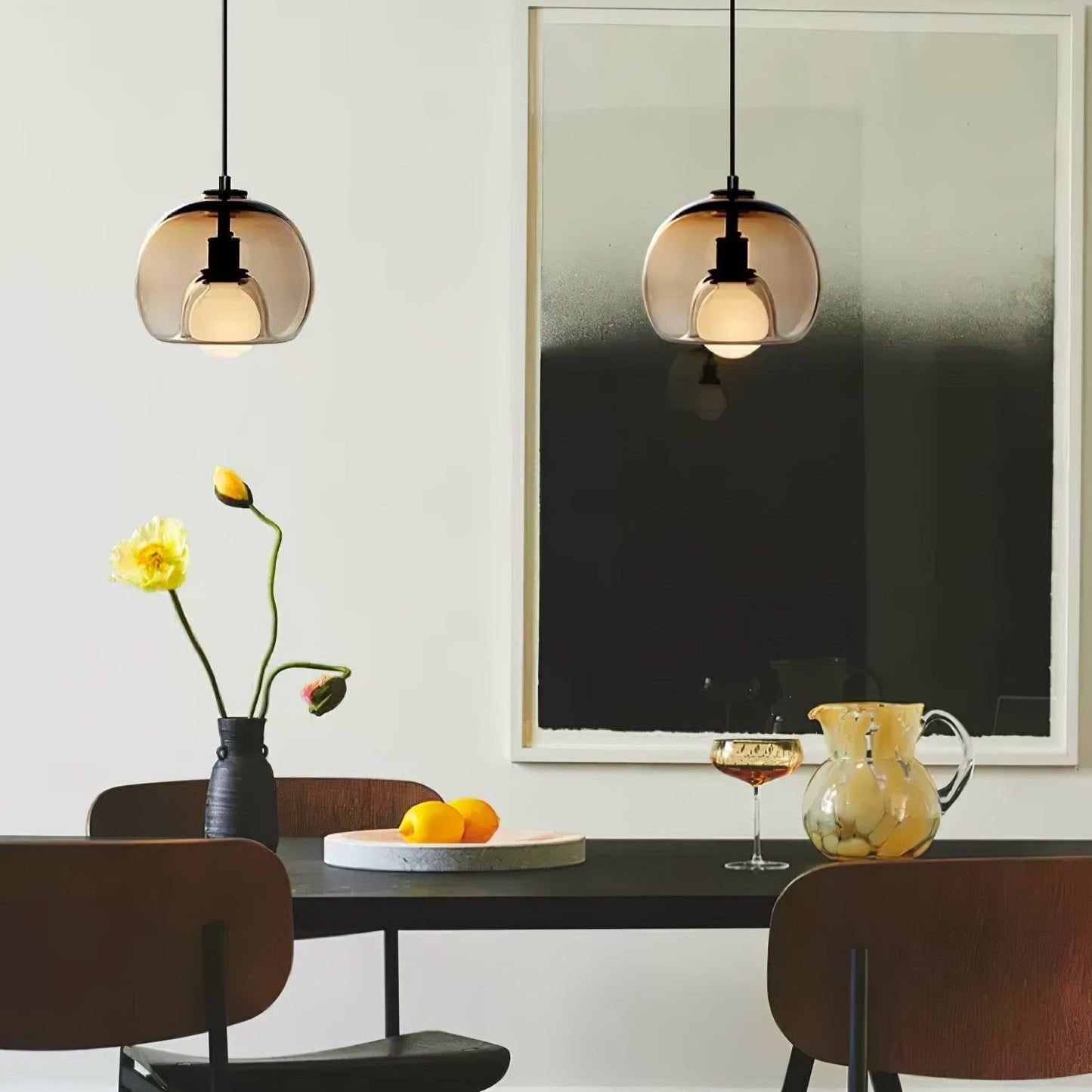 Energibesparande designlampa med LED för stilfulla hem
