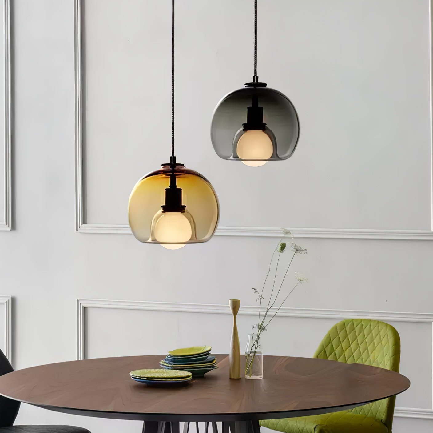 Energibesparande designlampa med LED för stilfulla hem