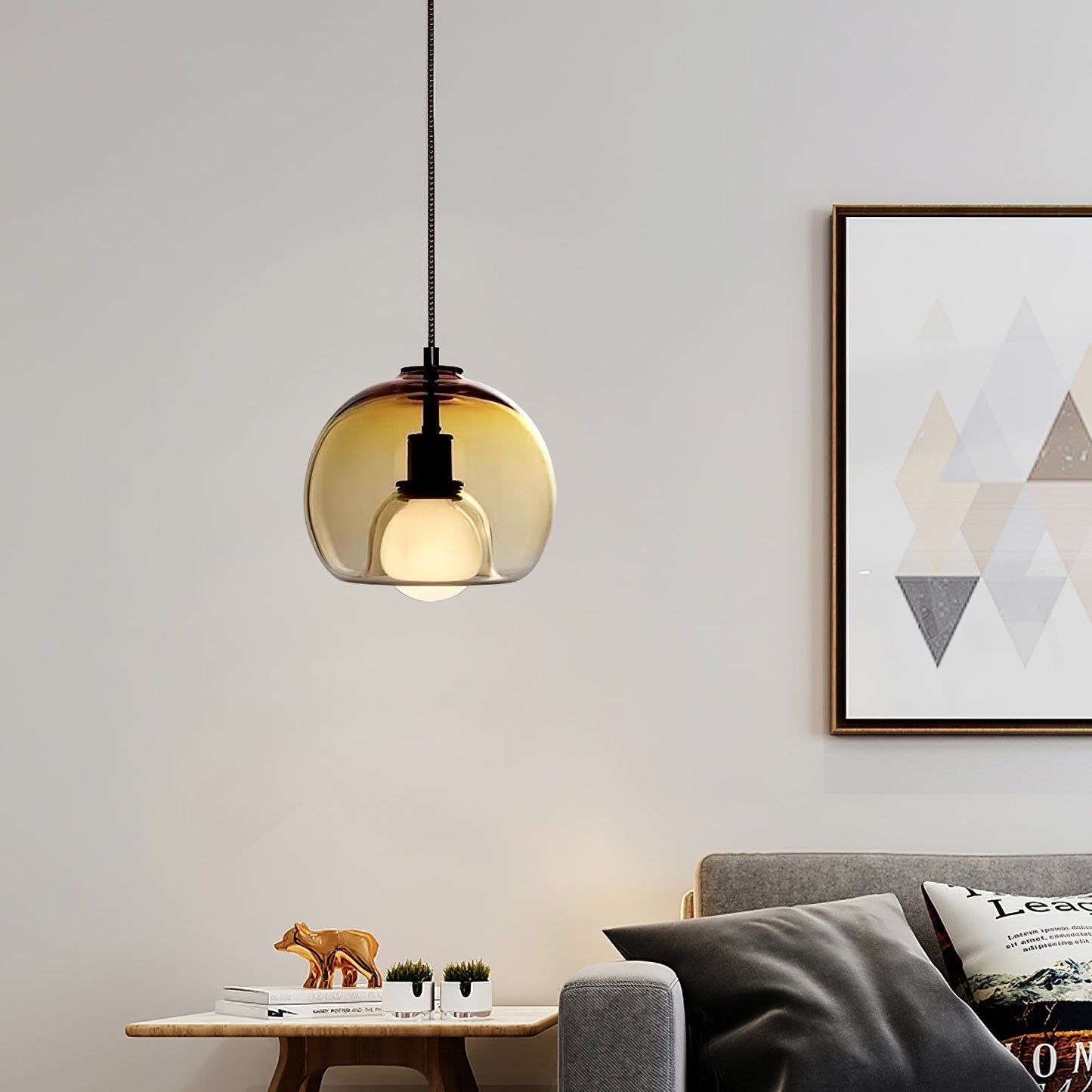 Energibesparande designlampa med LED för stilfulla hem
