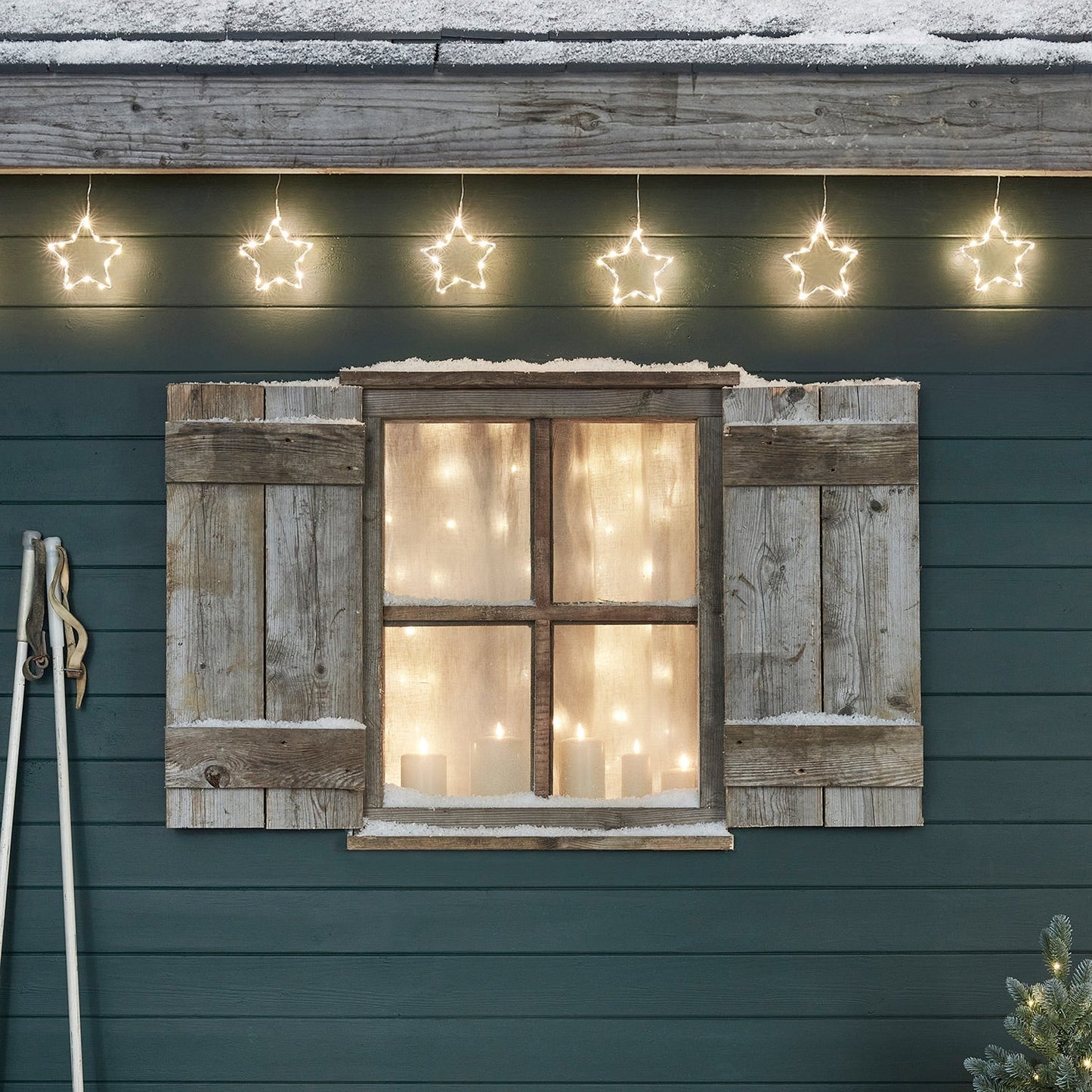 Stjerneformede LED Lyskæder til Jul - Energi-effektiv Glød