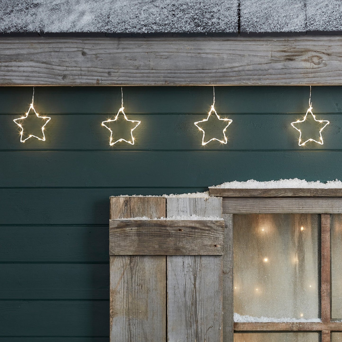 Stjerneformede LED Lyskæder til Jul - Energi-effektiv Glød