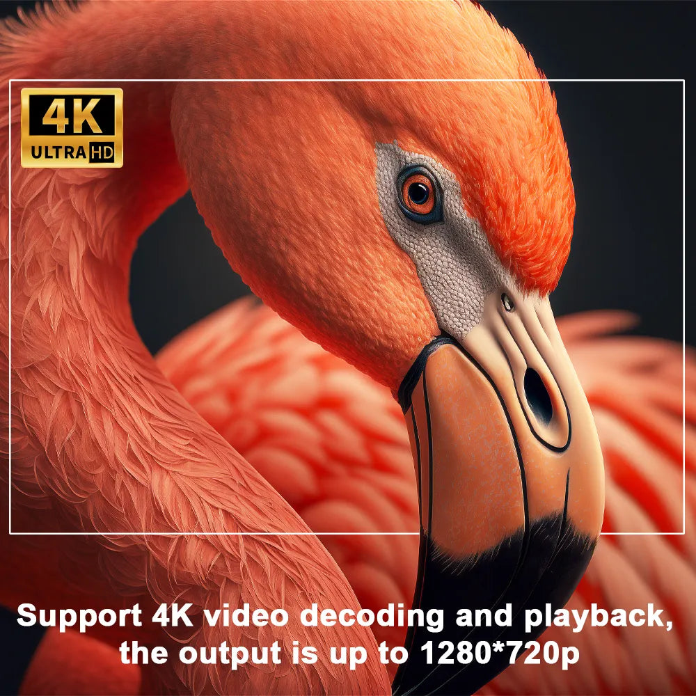 Ultra HD Projektor - Bærbar og Kompakt til Hjemmet