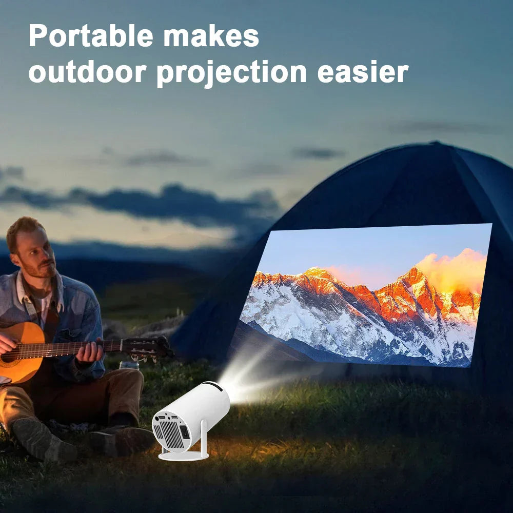 Ultra HD Projektor - Bærbar og Kompakt til Hjemmet
